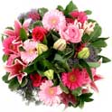 Ankara Ayaş çiçek firmamızdan karışık mevsim çiçek buketi